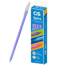 CANETAS CIS SPIRO 0.7MM ESFEROGRÁFICA