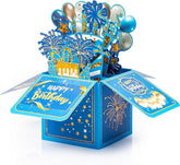 Sweet 3D Cartão Pop Up de Feliz Aniversário com Envelopes